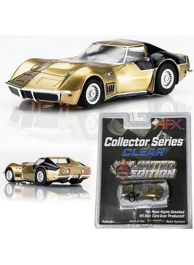 AFX 22093 Mega-G+ 1969 AstroVette LMP12 HO Slot Car Limited Edition Gold/Black - Image 1