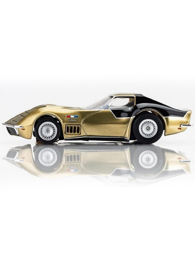 AFX 22093 Mega-G+ 1969 AstroVette LMP12 HO Slot Car Limited Edition Gold/Black - Image 3