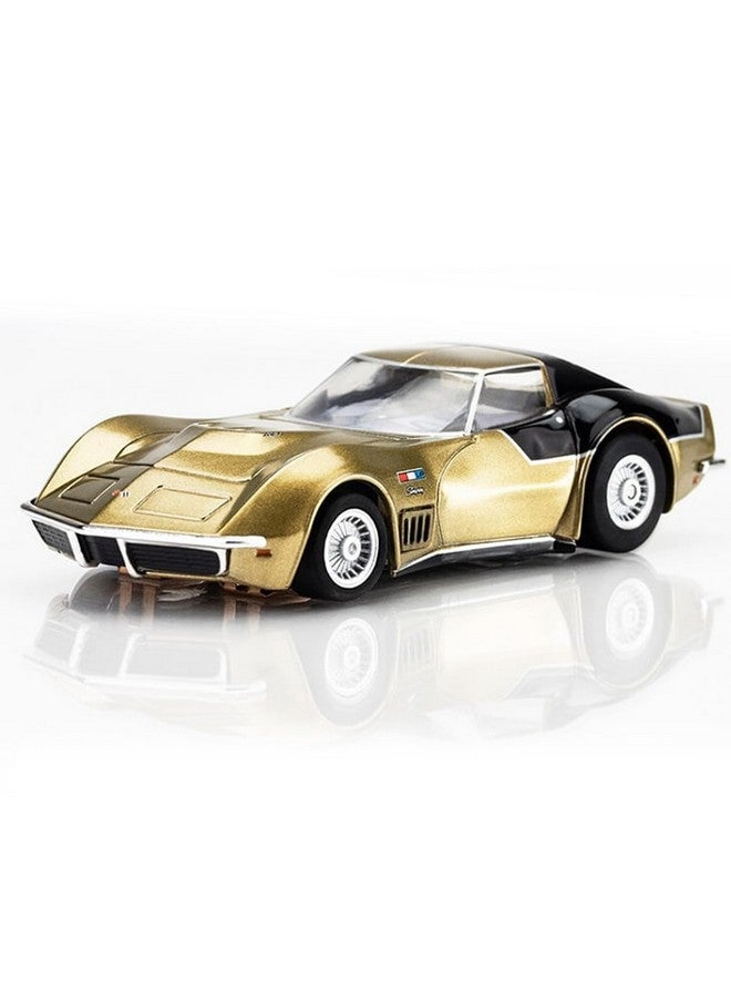 AFX 22093 Mega-G+ 1969 AstroVette LMP12 HO Slot Car Limited Edition Gold/Black - Image 2