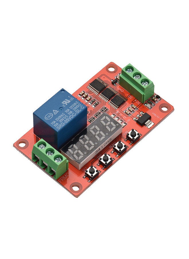 Generic - FRM01 Relay Module Timing/Delay/Cycle/Self-lock Multi-function Relay Control PCB Board,12V - Image 1