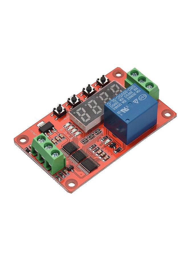 Generic - FRM01 Relay Module Timing/Delay/Cycle/Self-lock Multi-function Relay Control PCB Board,12V - Image 1