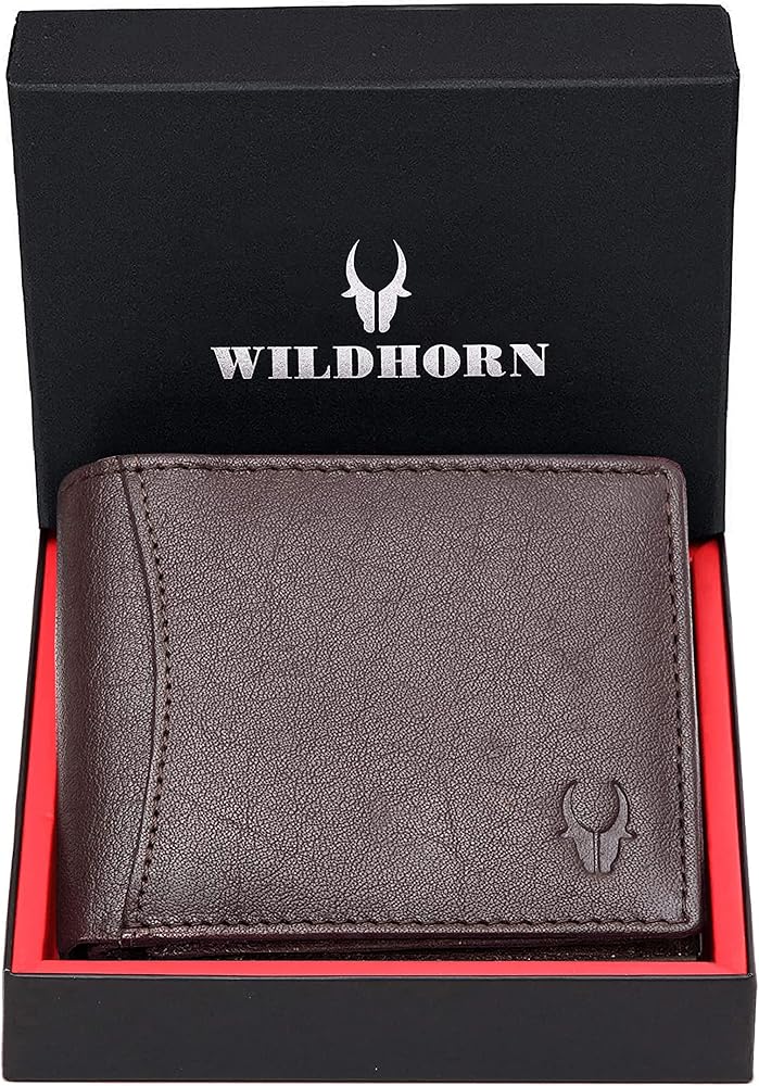 WILDHORN Genuine Leather Hand-Crafted Wallet For Men, Bifold Leather Wallet,Model-WH1173 - Image 2