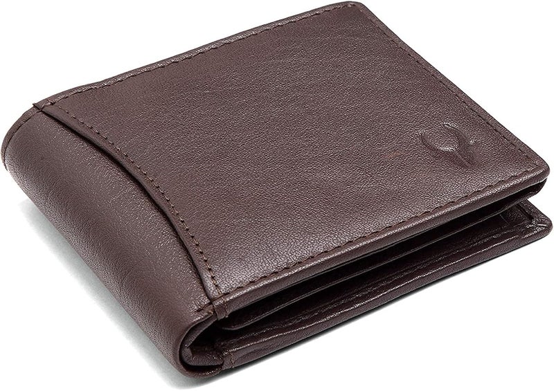 WILDHORN Genuine Leather Hand-Crafted Wallet For Men, Bifold Leather Wallet,Model-WH1173 - Image 1