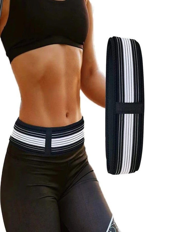 PRITASHABack Pain Belt UK - Lower Back Support Brace for Men and Women- Anti-Slip Sciatica Pain Relief Belt - Sacroiliac SI Joint Hip, Pelvic Belt - Back Pain Belt For Women - REGULAR SIZE (Black) - Image 2