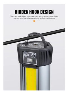 LIVVY Rechargeable LED Work Light with Stand, Portable Cordless Work Light 3-head, 500/1500/2500 Lumen, Camping Light with Detachable Tripod,  - Image 5