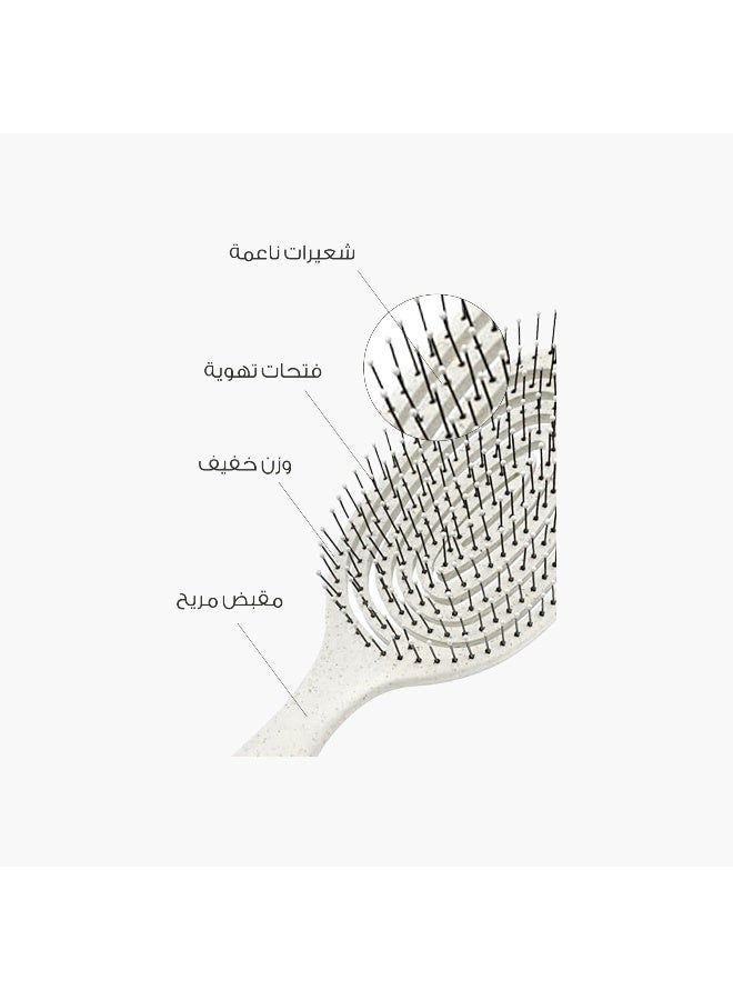 Mella Oval Detangling Hair Brush - Image 2