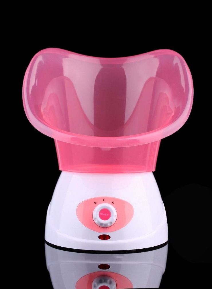 Benice Electric Face Steamers Pink/White - Image 2