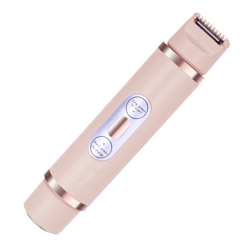 Double Head Electric Shaver Lip Hair Armpit Hair Shaver Private Intimate Epilator Leg Hair Trimmer - Image 1