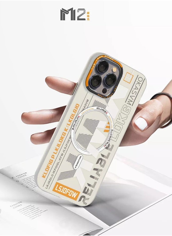 LEEKA - iPhone 15 Pro Max LEEKA M2 Matte Magnetic Case frosted Back Cover Ultra Case for iPhone 15 Pro Max (White) - Image 1