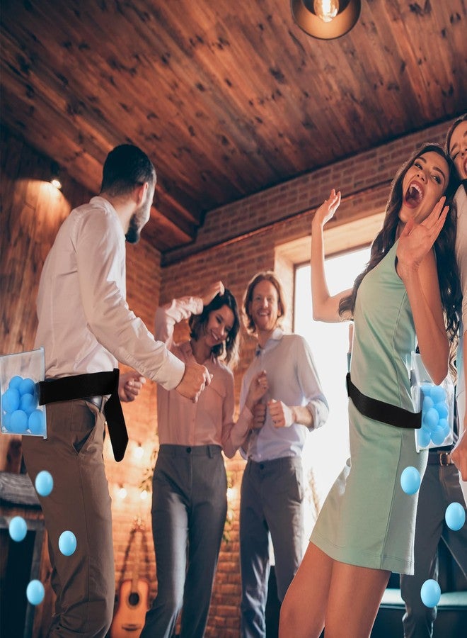 Vinsot 6 Sets Baby Shower Games Bridal Funniest Baby Shower Play, Interactive Shaking Balls for Boy or Girl, Table Tennis Twerk Game (Blue) - Image 3