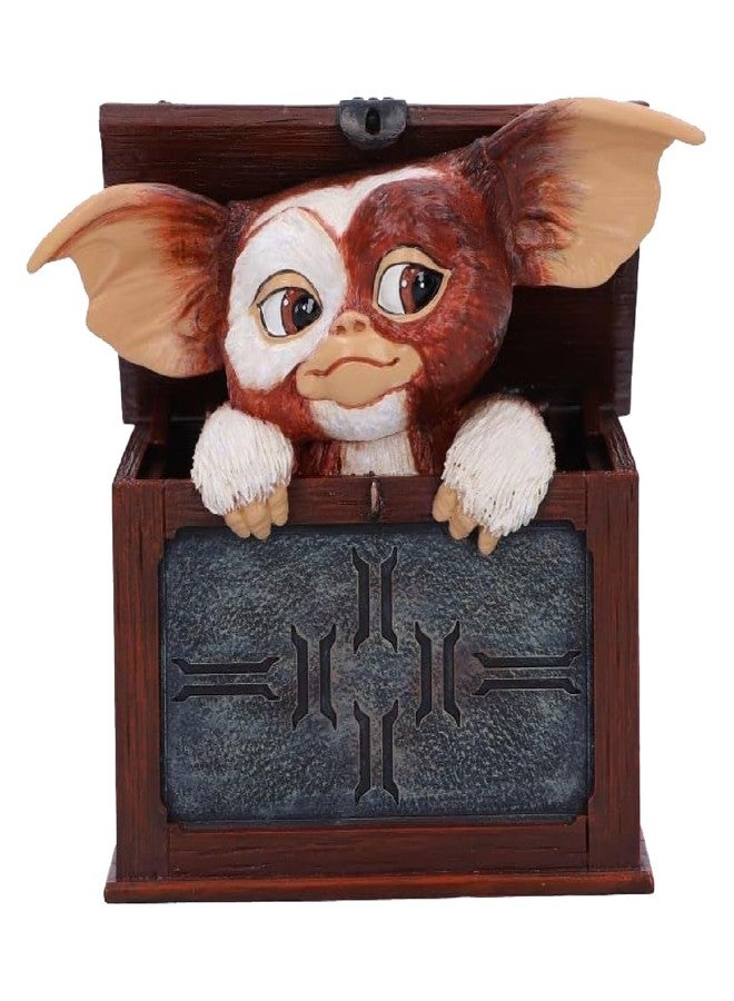 Nemesis Now Gremlins Gizmo in a Box Figurine, Hand-Painted Resin Collectible, Officially Licensed Gremlins Merchandise, 12.5cm - Image 1