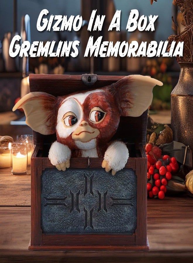 Nemesis Now Gremlins Gizmo in a Box Figurine, Hand-Painted Resin Collectible, Officially Licensed Gremlins Merchandise, 12.5cm - Image 3