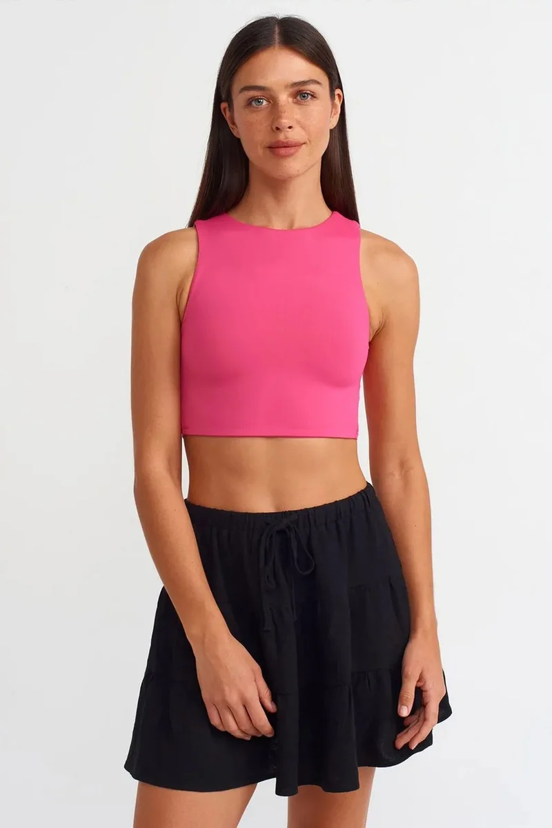 DILVIN Slim Fit Crop Top