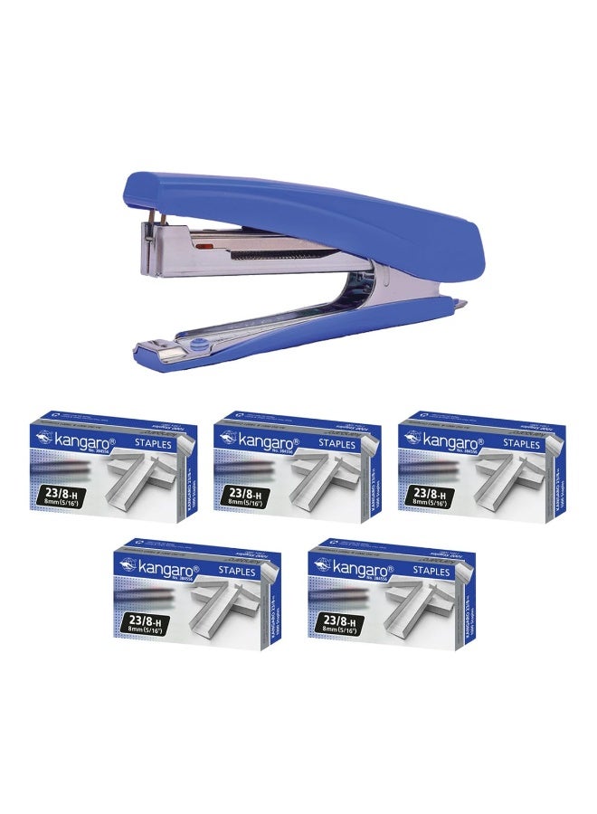 كانجارو مجموعة دبابيس كانجارو ديسك إسينشالز HD-10D و10/1M | دباسة قياسية مع آلية تحميل سريعة | متينة للاستخدام طويل الأمد | قد يختلف اللون، عبوة من قطعة واحدة - Image 1