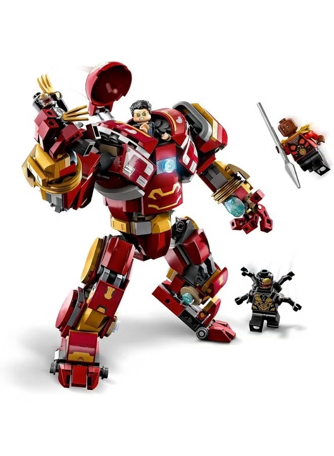 LEGO 2-in-1 Assembly Toy: Iron Man Hulkbuster Car and Robot J9921 473 pcs - Image 2