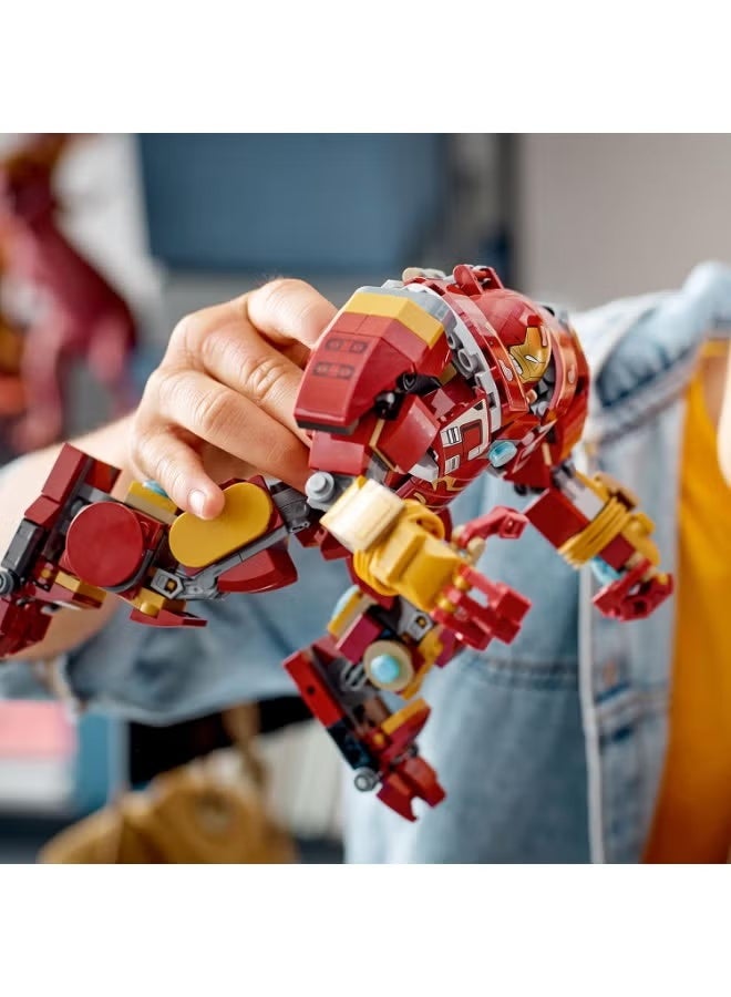 LEGO 2-in-1 Assembly Toy: Iron Man Hulkbuster Car and Robot J9921 473 pcs - Image 4