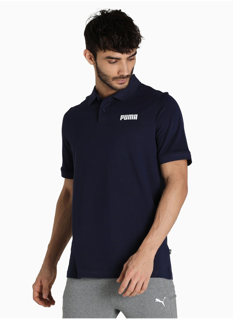 PUMA Essentials Pique Polo Mens Shortsleeve Shirt  - Image 1