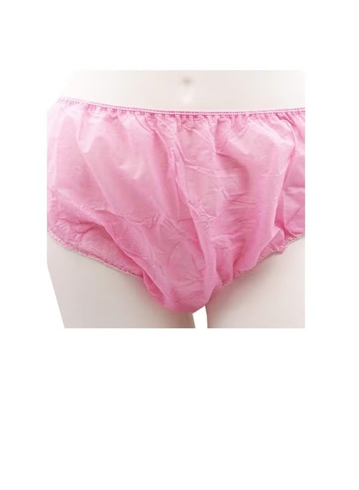 HK 20Pcs Disposable Nonwoven Underwear Travel Briefs Panties One time Use Underwear Spa Underpants Women - Image 1