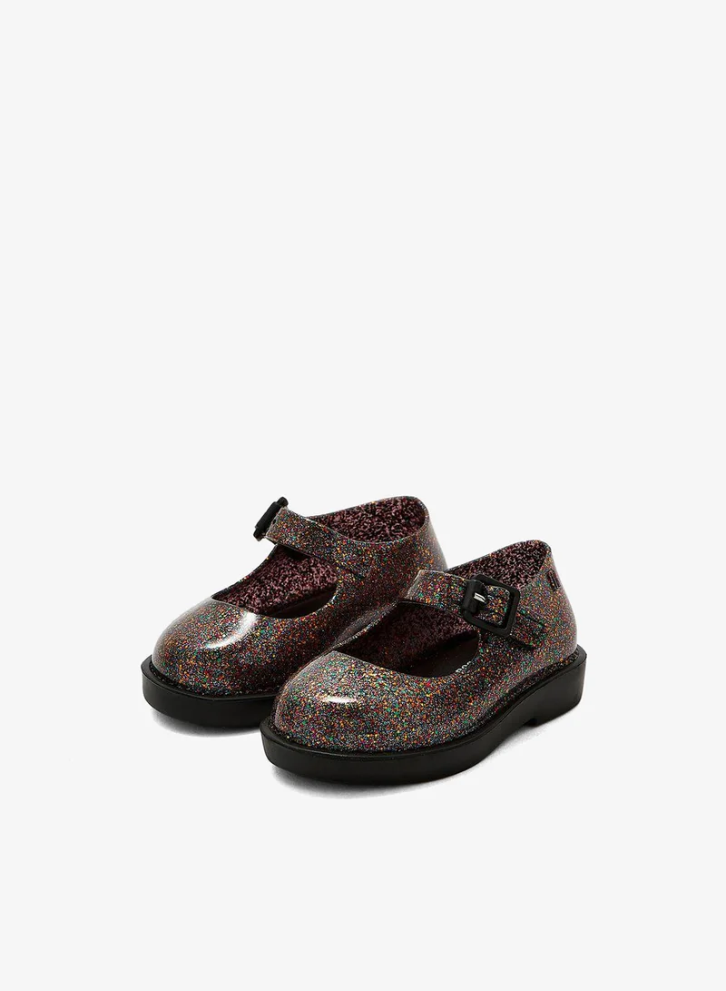 Mini Melissa Infant Glitter Sandals