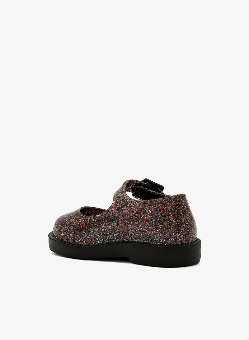 Mini Melissa Infant Glitter Sandals