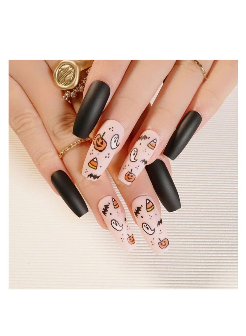 Salon Acrylic Reusable False Nails Set Double Tape and Glue Included - Image 1