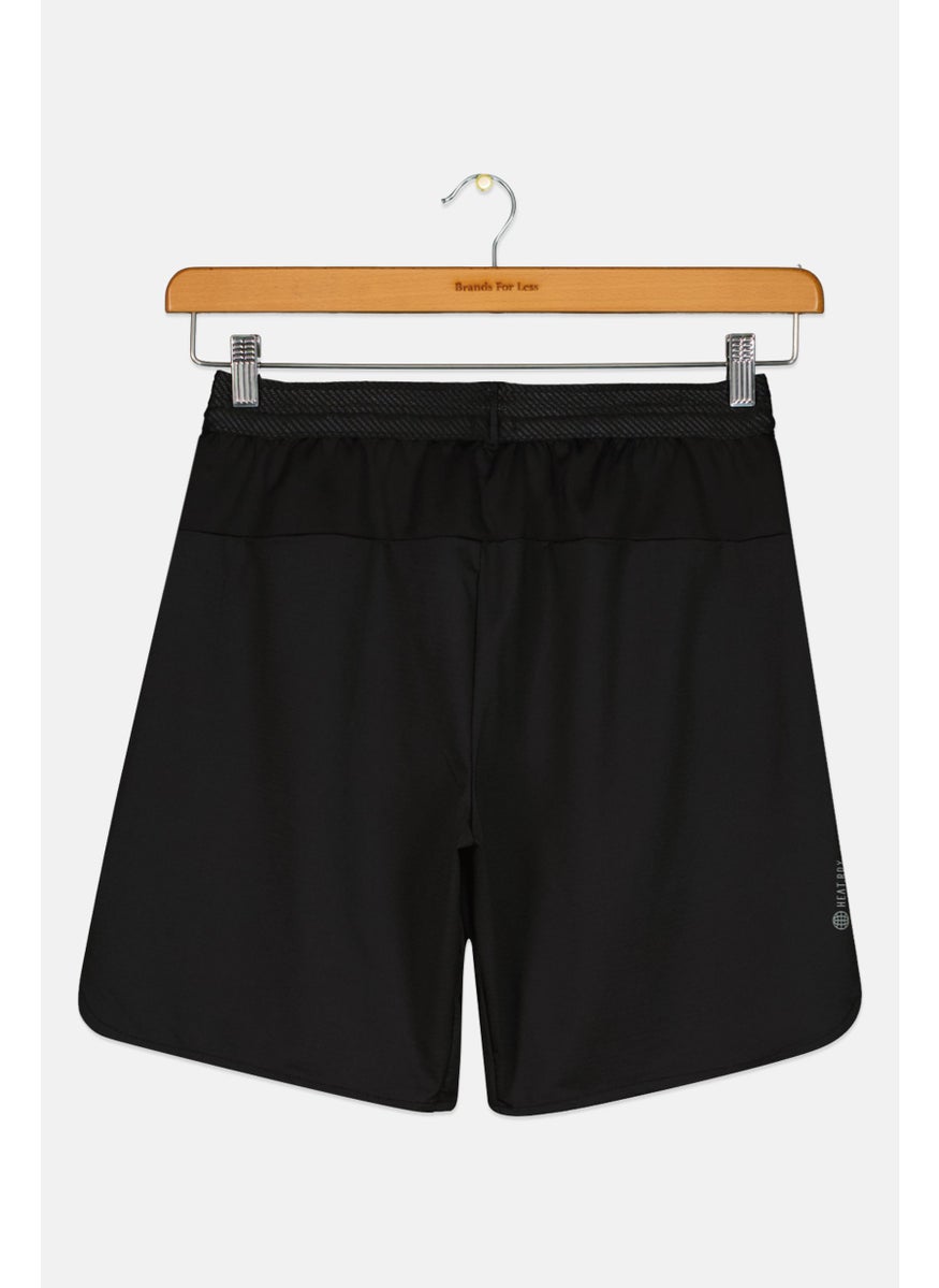 Adidas Kids Boy Sportswear Fit Training Shorts, Black  - Image 2