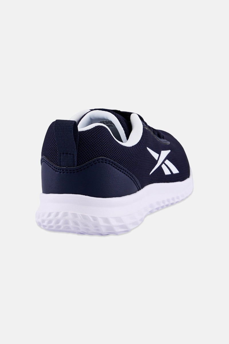 Reebok Kids Boy Horizon Run Lace Up Shoes, Navy - Image 3