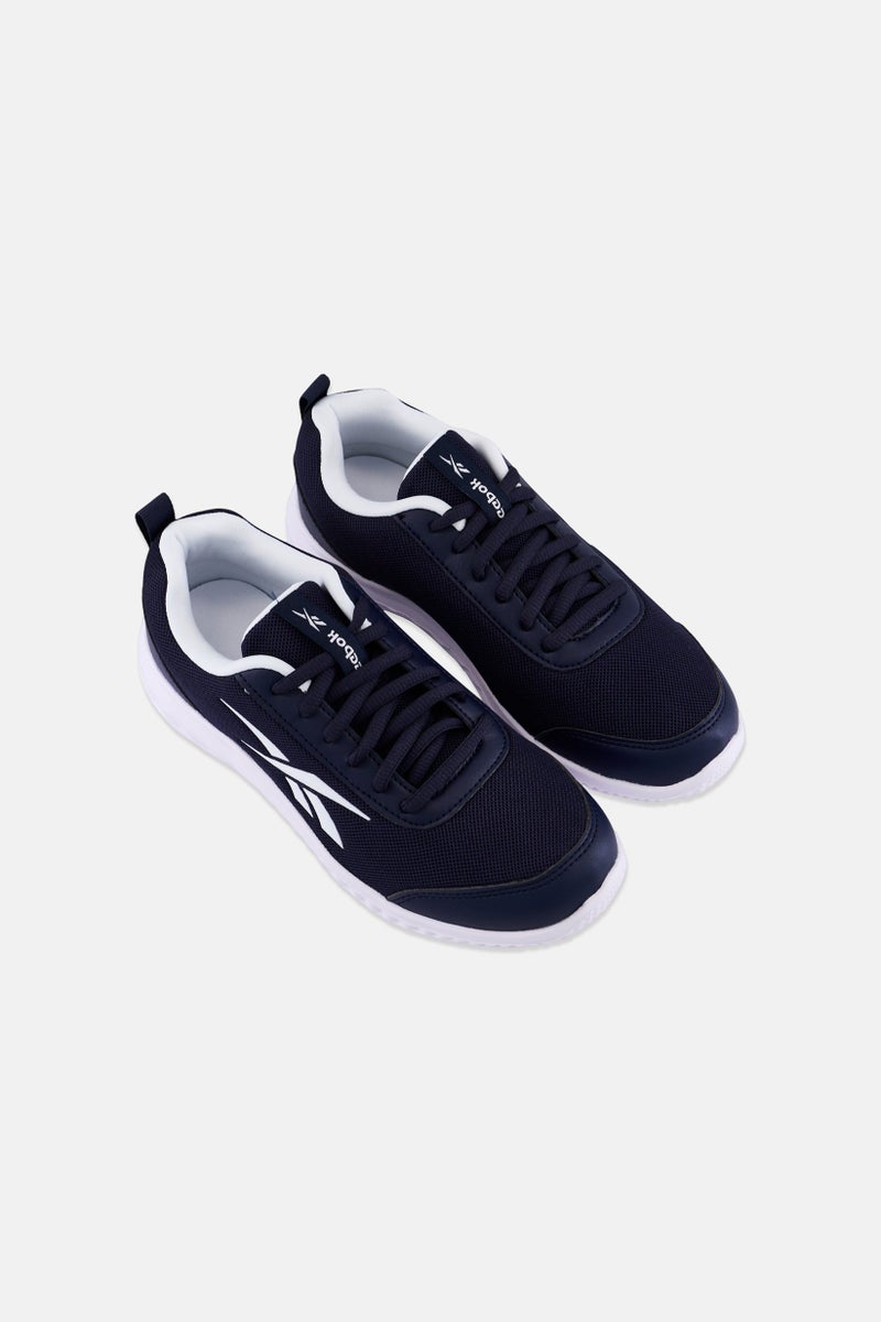 Reebok Kids Boy Horizon Run Lace Up Shoes, Navy - Image 4