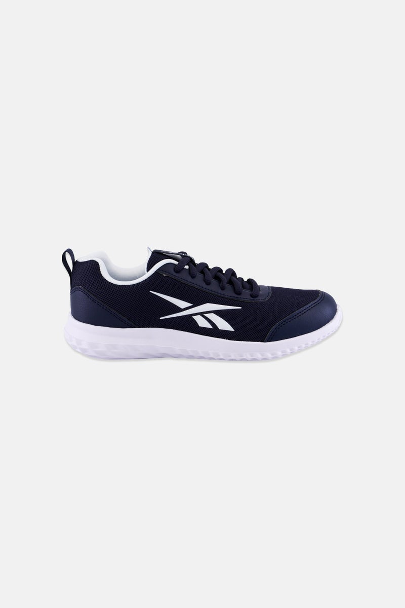 Reebok Kids Boy Horizon Run Lace Up Shoes, Navy - Image 2