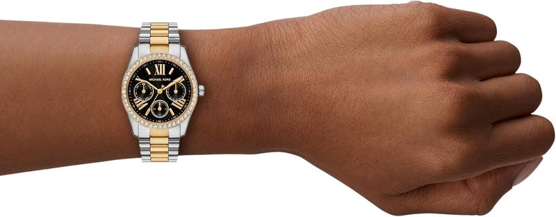 مايكل كورس Women Michael Kors Women's Lexington Lux Multifunction Two-Tone Stainless Steel Bracelet Watch MK4925 - Image 2