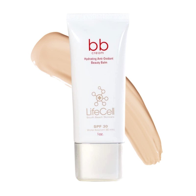 LifeCell Hydrating Antioxidant SPF 30 Tinted Anti Aging BB Cream (1 oz, Light) - Image 1
