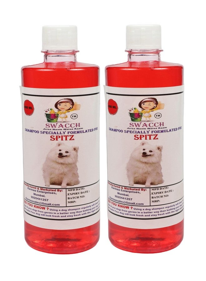 SWACCH Shampoo Specially FORMULATED for Strawberry (Spitz 500ml) Pack of 2 - Image 1