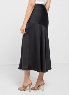ELLA A-Line Satin Skirt  - Image 3
