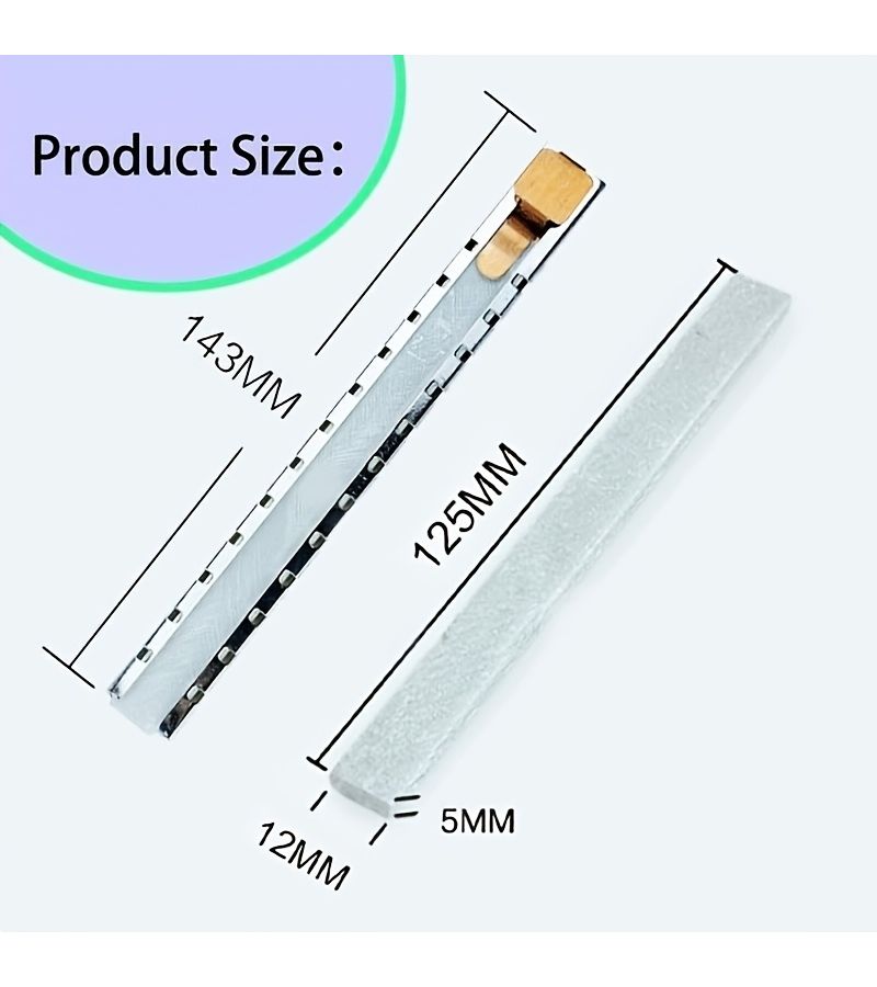 1pc Metal Flat Soapstone Holder with Refills Professional Marking Scribing Tool for Steel Aluminum - Image 4