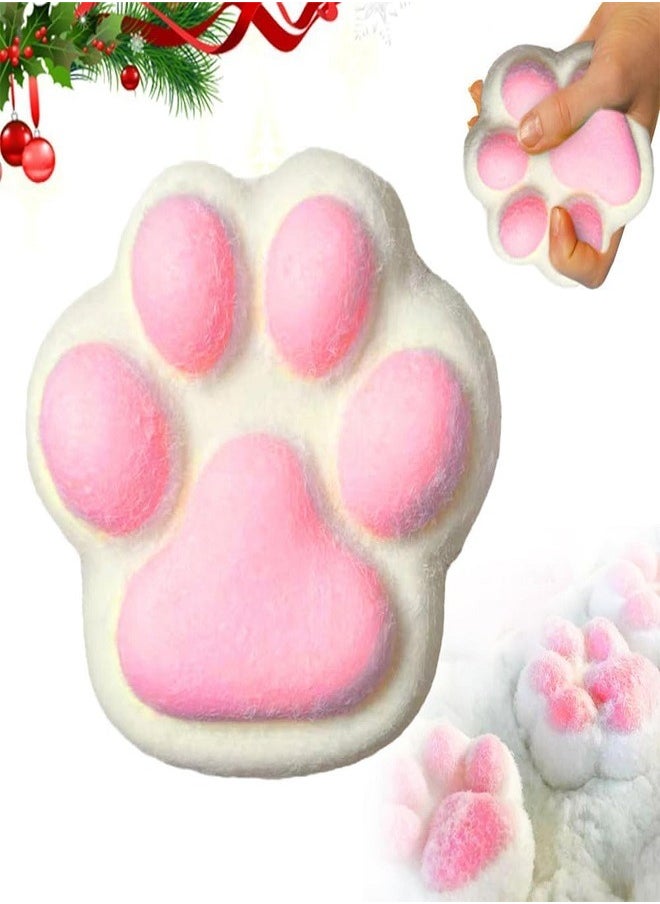 squishy Squishy Paw Cat (12CM), Squishy Big, Cute Soft Fidget Toys Stress Relief Squeeze Toys, Cute Squishy Fidget Toys  - Image 1