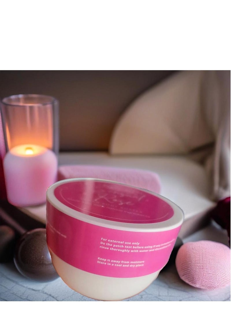 سوبلي شيز زبدة الجسم بالشيا - برائحة الورد نباتية 200 جم | مرطب طبيعي عميق لبشرة مرطبة ومشرقة - Image 2