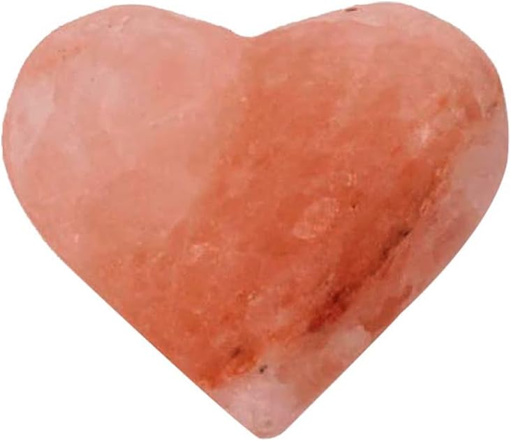 Pride Of India Pink Salt Crystal Accessories Pink Salt Crystal Soap  Heart Shape