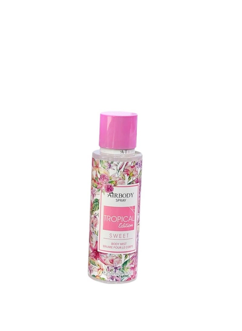 STAR BEJA Air Body Spary Tropical Editions Sweet Body Mist 250ml Pack of 1 - Image 2