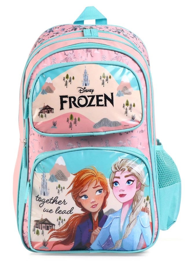 STRIDERS Frozen 18-Inch School Backpack Sparkling Elsa & Anna Adventure Bag for Kids - Image 2