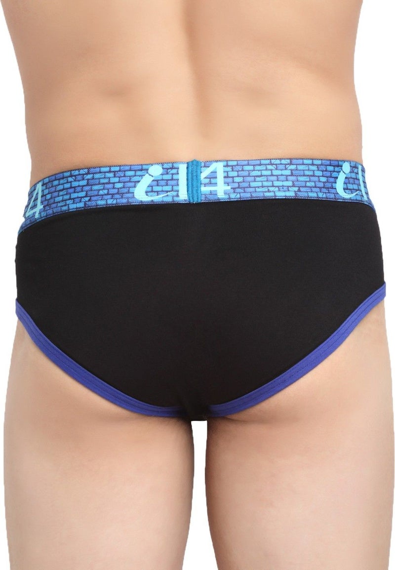 IC4 Store Men's Tanga Briefs Combo Pack of 2 - Blue and Black - Image 3