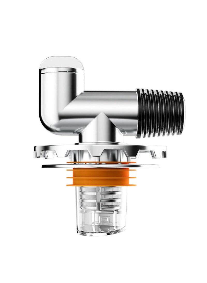 Washing Machine Floor Drain Connector, Floor Drain Adapter, Washing Machine Drain-Pipe Sewer Pipe Special Floor Drain, Replacement Upgrades Solution for Laundry Three Way Joint Drain Catcher Connector - Image 1