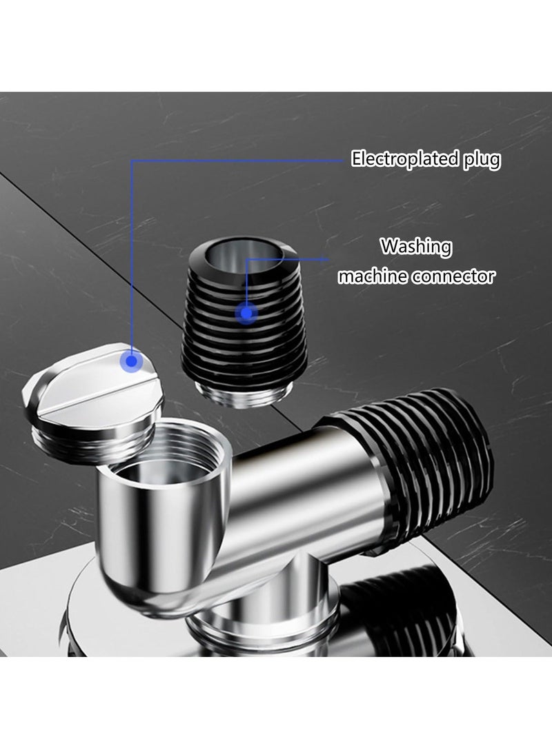 Washing Machine Floor Drain Connector, Floor Drain Adapter, Washing Machine Drain-Pipe Sewer Pipe Special Floor Drain, Replacement Upgrades Solution for Laundry Three Way Joint Drain Catcher Connector - Image 3