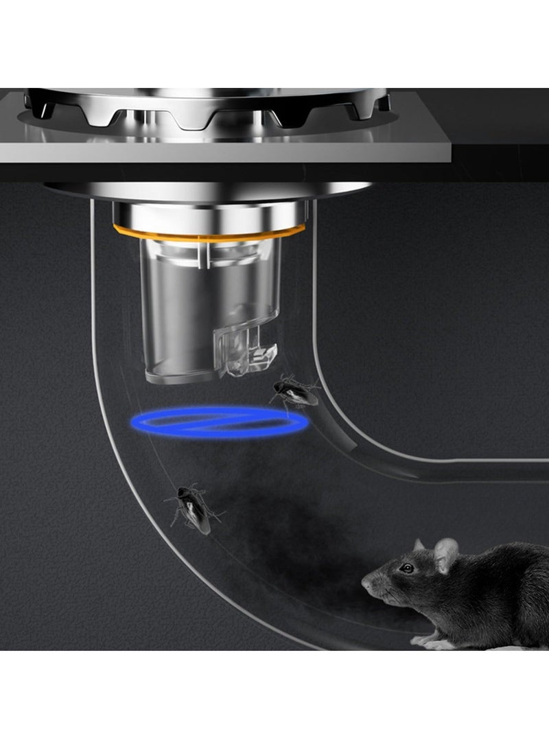 Washing Machine Floor Drain Connector, Floor Drain Adapter, Washing Machine Drain-Pipe Sewer Pipe Special Floor Drain, Replacement Upgrades Solution for Laundry Three Way Joint Drain Catcher Connector - Image 4