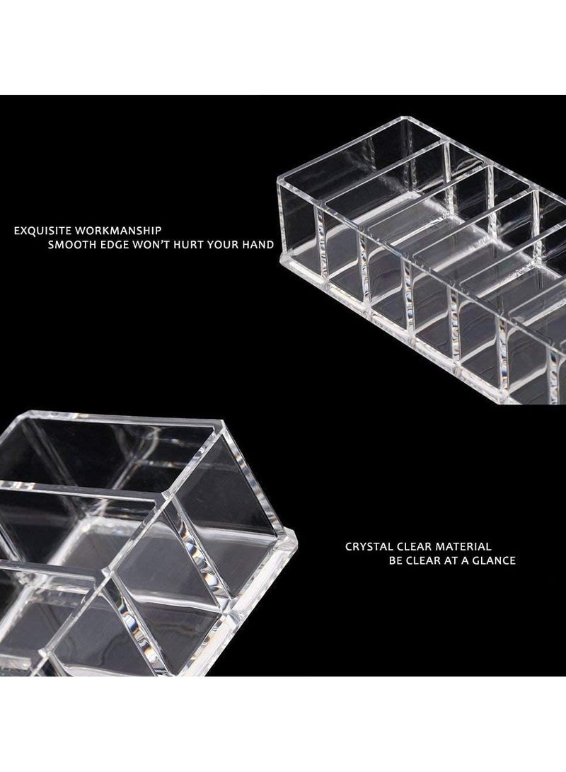 Clear Acrylic Compact Organizer Makeup Organizer - Where Beauty Meets Organization - Image 4