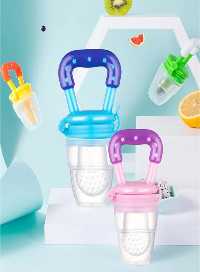 Nibbler Silicone Food/Fruit with Extra Mesh, Soft Pacifier/Feeder, Teether for Infant Baby, Infant, Pearly Green, BPA Free (Nibbler) - Image 2