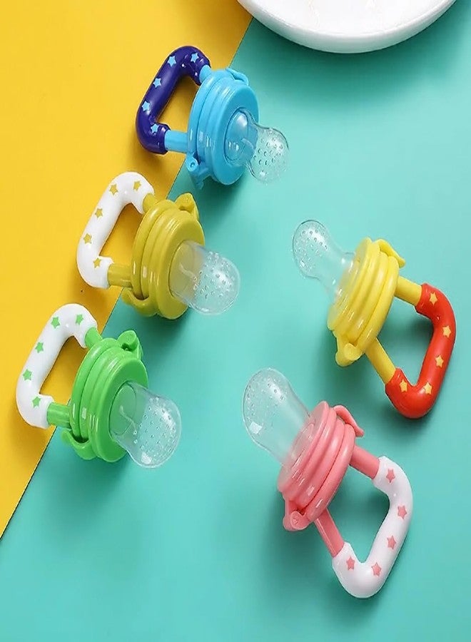 Nibbler Silicone Food/Fruit with Extra Mesh, Soft Pacifier/Feeder, Teether for Infant Baby, Infant, Pearly Green, BPA Free (Nibbler) - Image 3