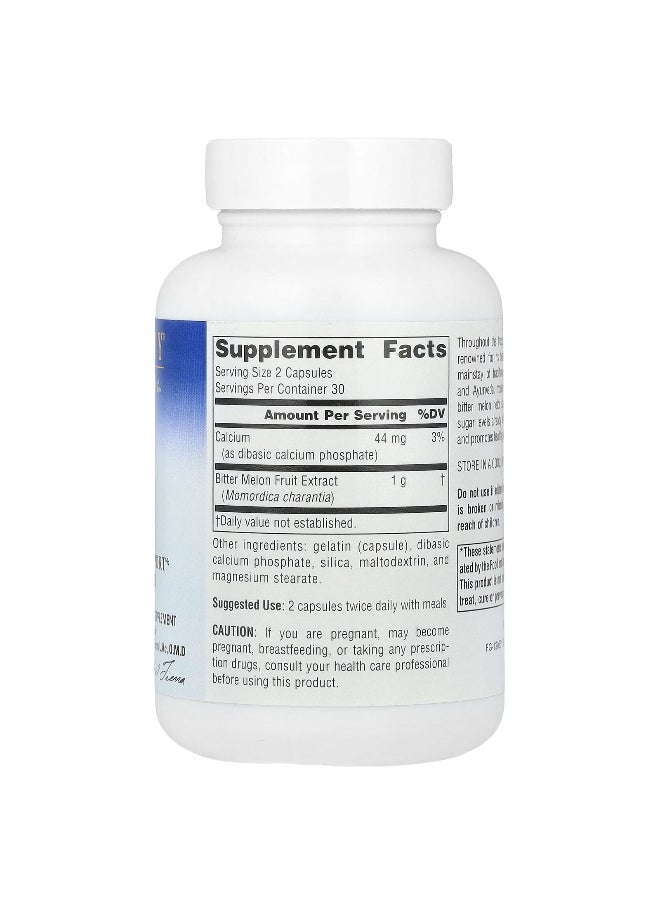 PLANETARY HERBALS Planetary Herbals, Bitter Melon, 1,000 mg, 60 Capsules (500 mg per Capsule)  - Image 2