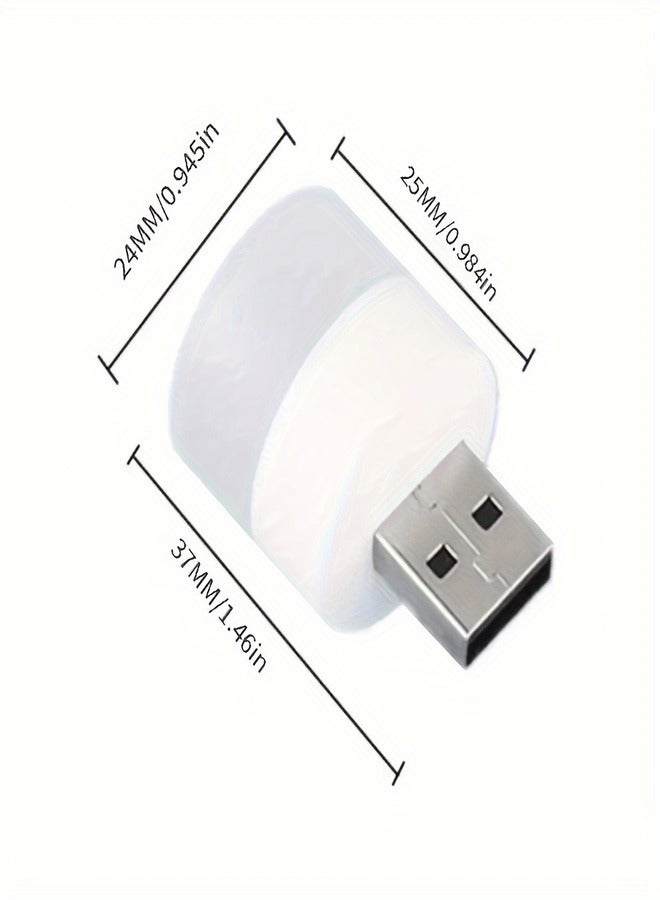 Small USB Plug Lamp 5 Pcs Warm white  - Image 3
