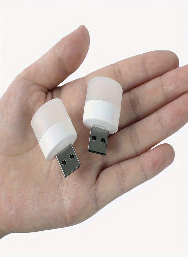 Small USB Plug Lamp 5 Pcs Warm white  - Image 5