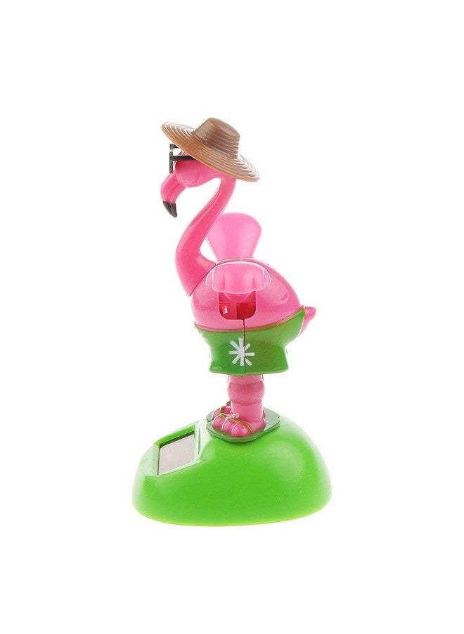 KODORIA 2Pcs Solar Powered Car Toy Animal Solar Powered Dancing Dolls Dancing Cactus Crane Home Car Ornament Kids Toys Gifts - Image 4